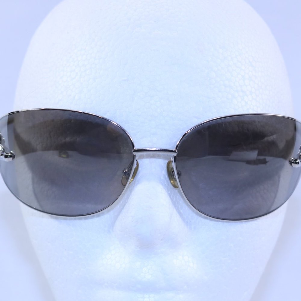 Limited Edition CARTIER Panther Sunglasses, Black with Blue Sapphire